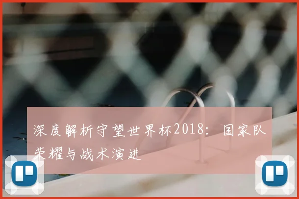 深度解析守望世界杯2018:国家队荣耀与战术演进